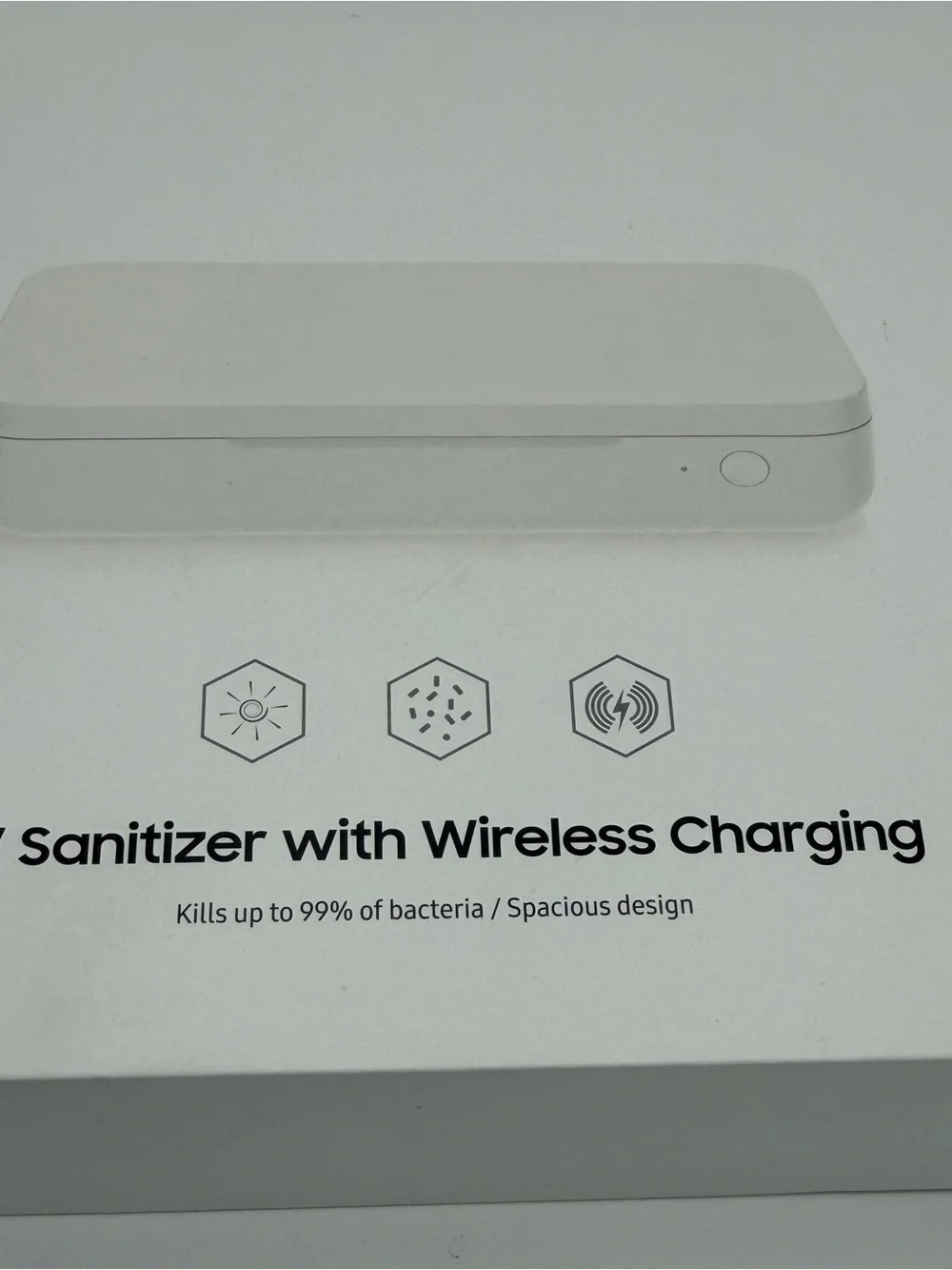 New Samsung UV Sanitizer Wireless Charging Dock, GP-TOU020SACWU